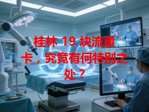桂林 19 块流量卡，究竟有何特别之处？