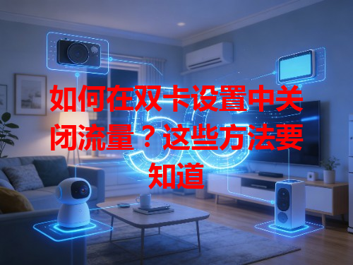 如何在双卡设置中关闭流量？这些方法要知道