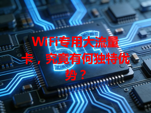 WiFi专用大流量卡，究竟有何独特优势？