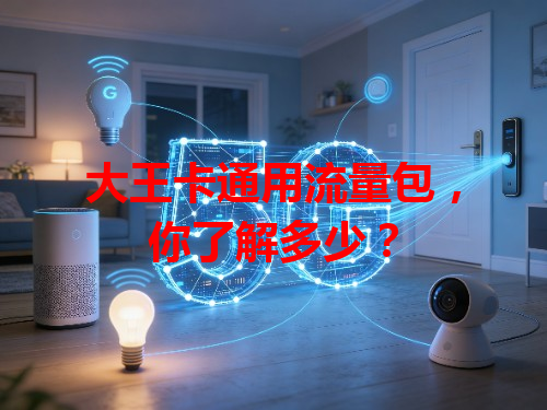 大王卡通用流量包，你了解多少？