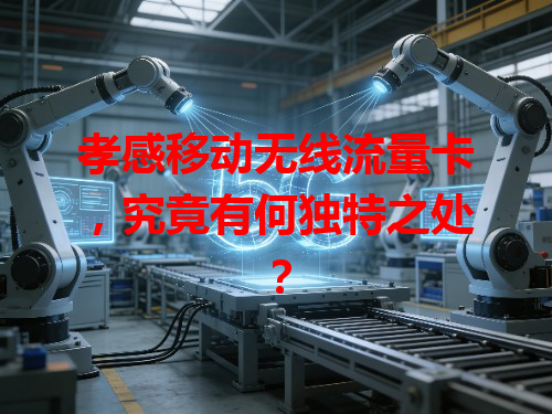 孝感移动无线流量卡，究竟有何独特之处？