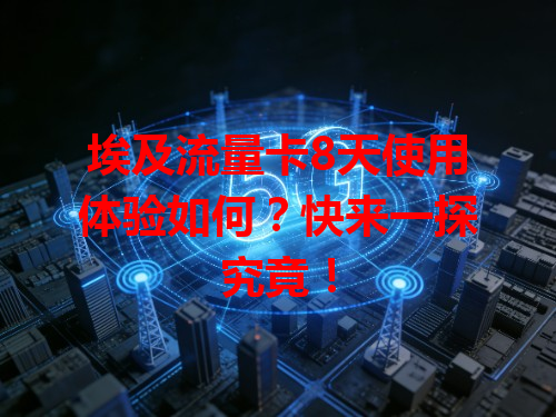 埃及流量卡8天使用体验如何？快来一探究竟！