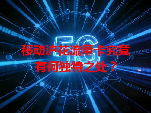 移动沪花流量卡究竟有何独特之处？