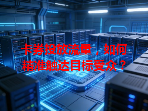 卡券投放流量，如何精准触达目标受众？