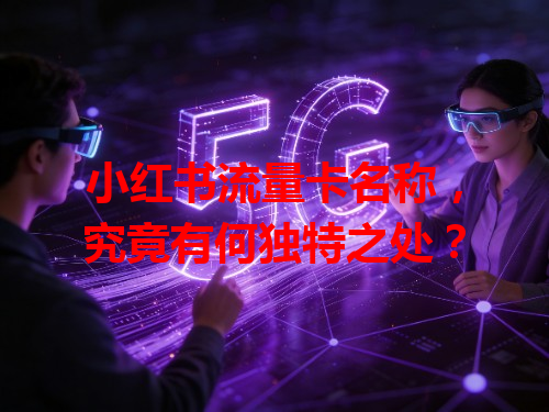 小红书流量卡名称，究竟有何独特之处？