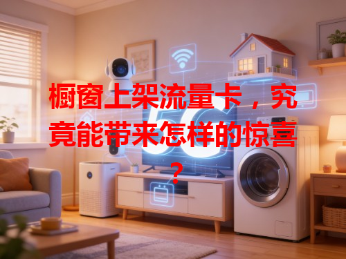 橱窗上架流量卡，究竟能带来怎样的惊喜？