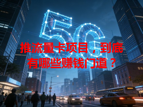 推流量卡项目，到底有哪些赚钱门道？
