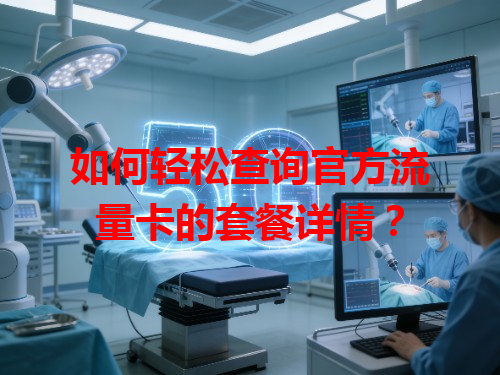如何轻松查询官方流量卡的套餐详情？