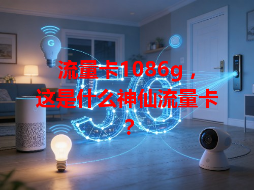 流量卡1086g，这是什么神仙流量卡？