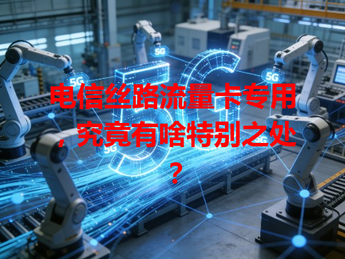 电信丝路流量卡专用，究竟有啥特别之处？