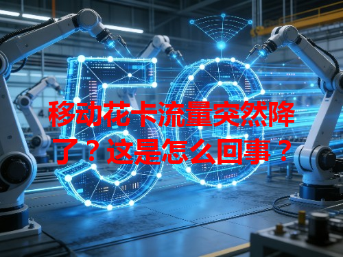 移动花卡流量突然降了？这是怎么回事？