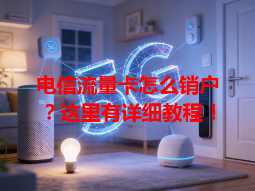 电信流量卡怎么销户？这里有详细教程！