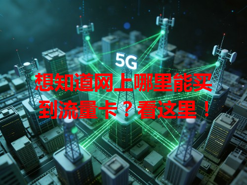 想知道网上哪里能买到流量卡？看这里！
