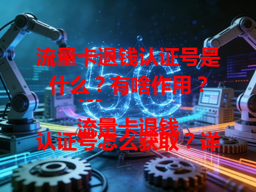 流量卡退钱认证号是什么？有啥作用？
---
流量卡退钱认证号怎么获取？详细流程来了
---
流量卡退钱认证号安全吗？一文说清楚