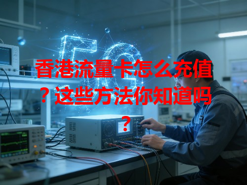 香港流量卡怎么充值？这些方法你知道吗？