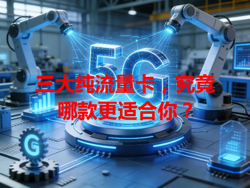 三大纯流量卡，究竟哪款更适合你？