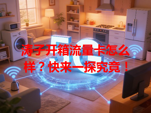 涛子开箱流量卡怎么样？快来一探究竟！
