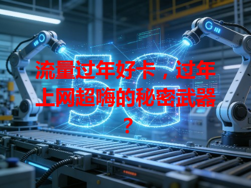 流量过年好卡，过年上网超嗨的秘密武器？