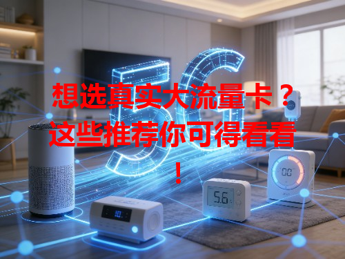 想选真实大流量卡？这些推荐你可得看看！