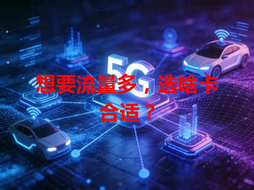 想要流量多，选啥卡合适？