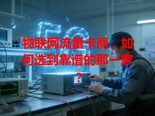 物联网流量卡商，如何选到靠谱的那一家？
