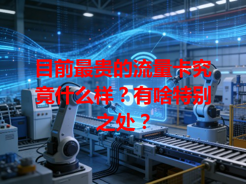 目前最贵的流量卡究竟什么样？有啥特别之处？