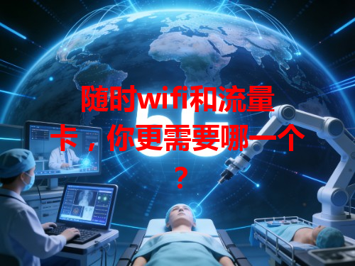随时wifi和流量卡，你更需要哪一个？