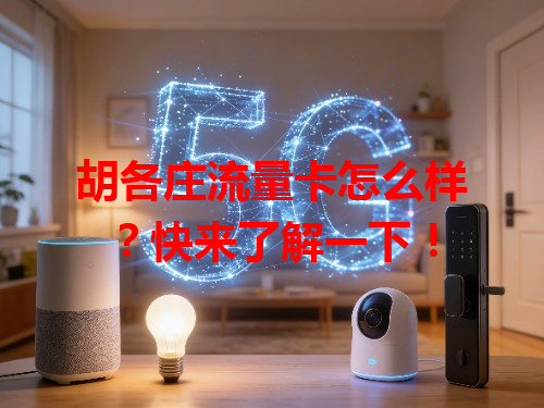 胡各庄流量卡怎么样？快来了解一下！