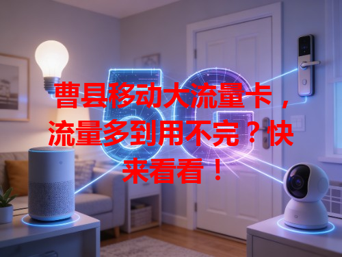 曹县移动大流量卡，流量多到用不完？快来看看！