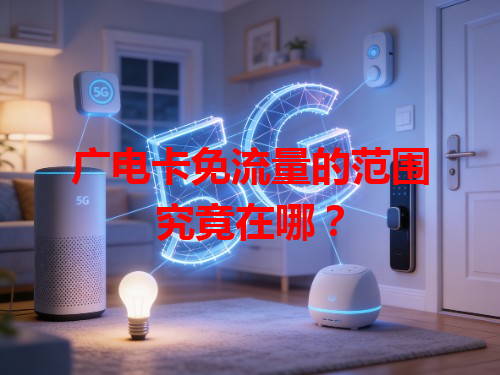广电卡免流量的范围究竟在哪？