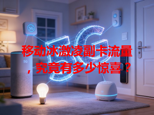 移动冰激凌副卡流量，究竟有多少惊喜？