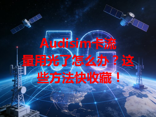 Audisim卡流量用光了怎么办？这些方法快收藏！