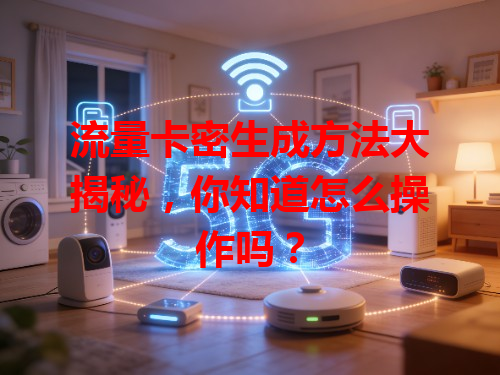 流量卡密生成方法大揭秘，你知道怎么操作吗？