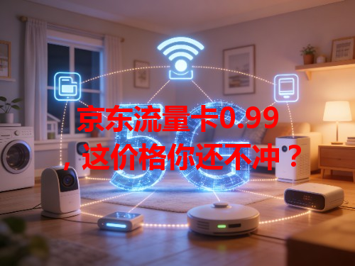 京东流量卡0.99，这价格你还不冲？