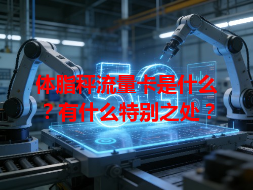 体脂秤流量卡是什么？有什么特别之处？