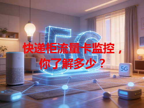 快递柜流量卡监控，你了解多少？
