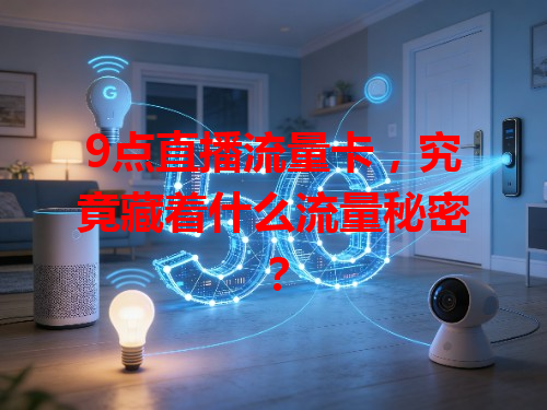 9点直播流量卡，究竟藏着什么流量秘密？