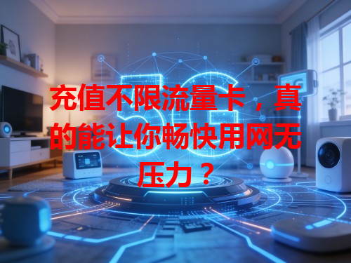 充值不限流量卡，真的能让你畅快用网无压力？