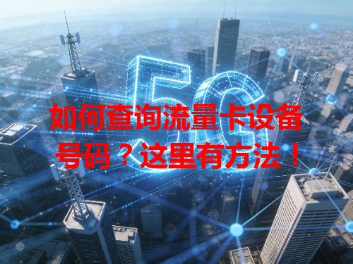 如何查询流量卡设备号码？这里有方法！