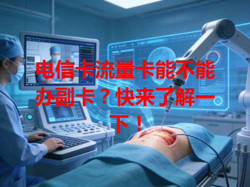 电信卡流量卡能不能办副卡？快来了解一下！