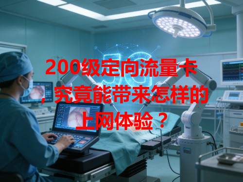 200级定向流量卡，究竟能带来怎样的上网体验？