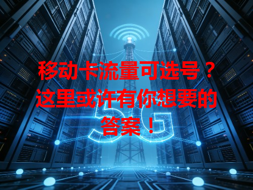 移动卡流量可选号？这里或许有你想要的答案！