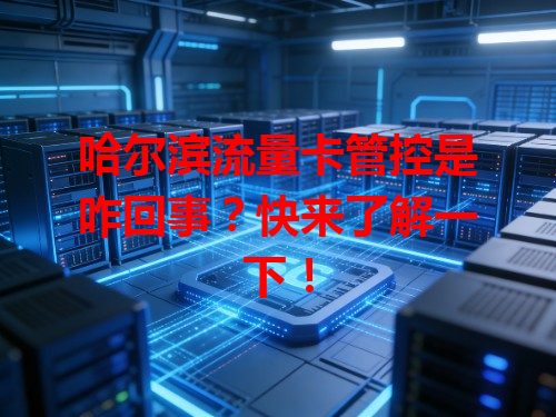 哈尔滨流量卡管控是咋回事？快来了解一下！