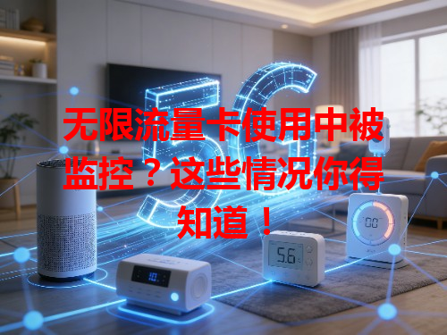 无限流量卡使用中被监控？这些情况你得知道！