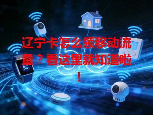 辽宁卡怎么领移动流量？看这里就知道啦！