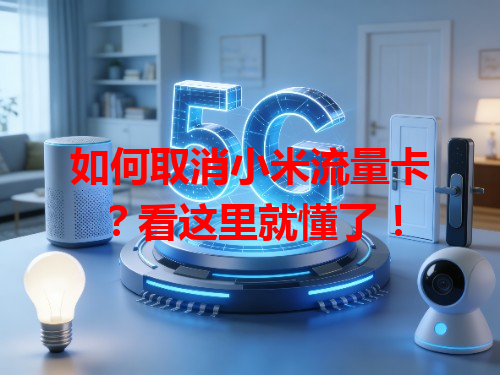 如何取消小米流量卡？看这里就懂了！