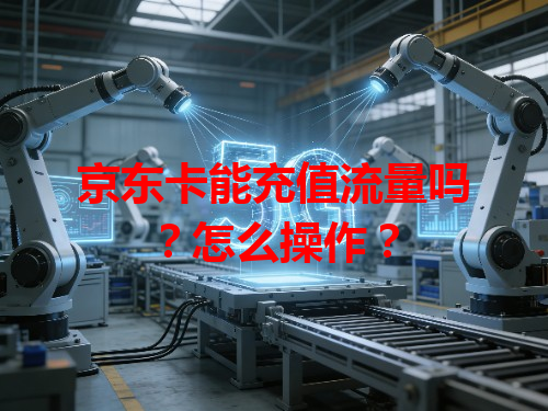 京东卡能充值流量吗？怎么操作？