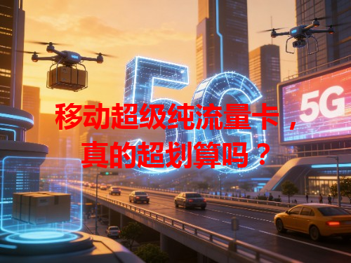 移动超级纯流量卡，真的超划算吗？