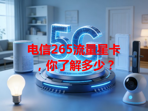 电信265流量星卡，你了解多少？