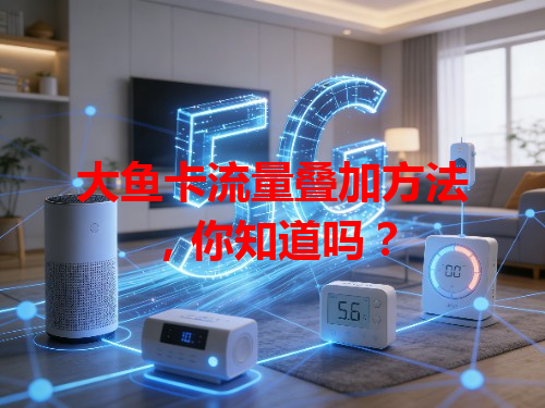 大鱼卡流量叠加方法，你知道吗？